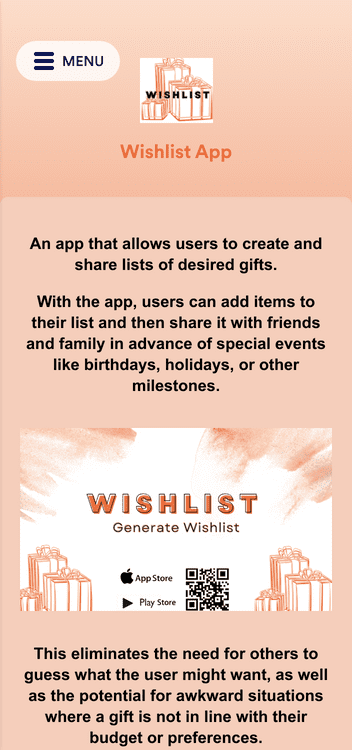 Wishlist App