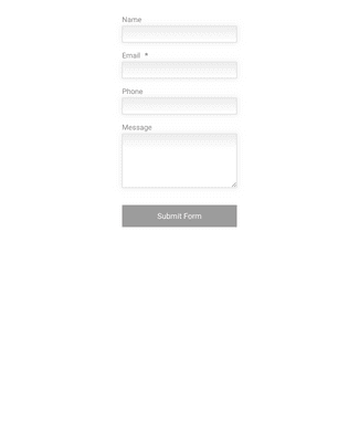 Responsive Wordpress Sidebar Contact Form 