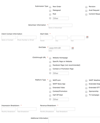 Form Templates: Workflow Insertion