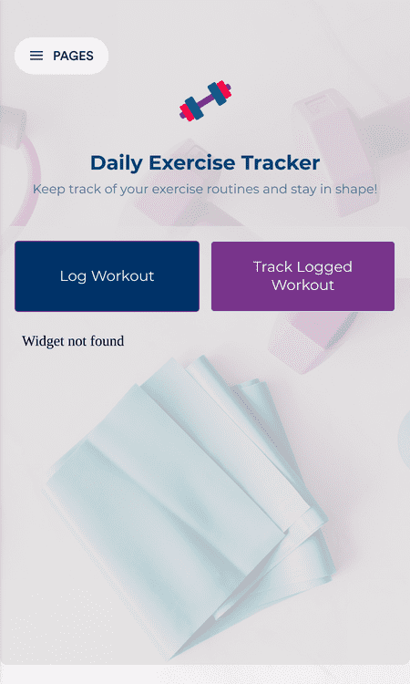 Workout Log App