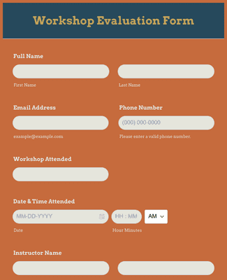 Assessment Form Template Jotform Hot Sex Picture