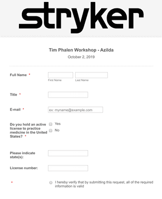Responsive Workshop Registration Form Template | Jotform