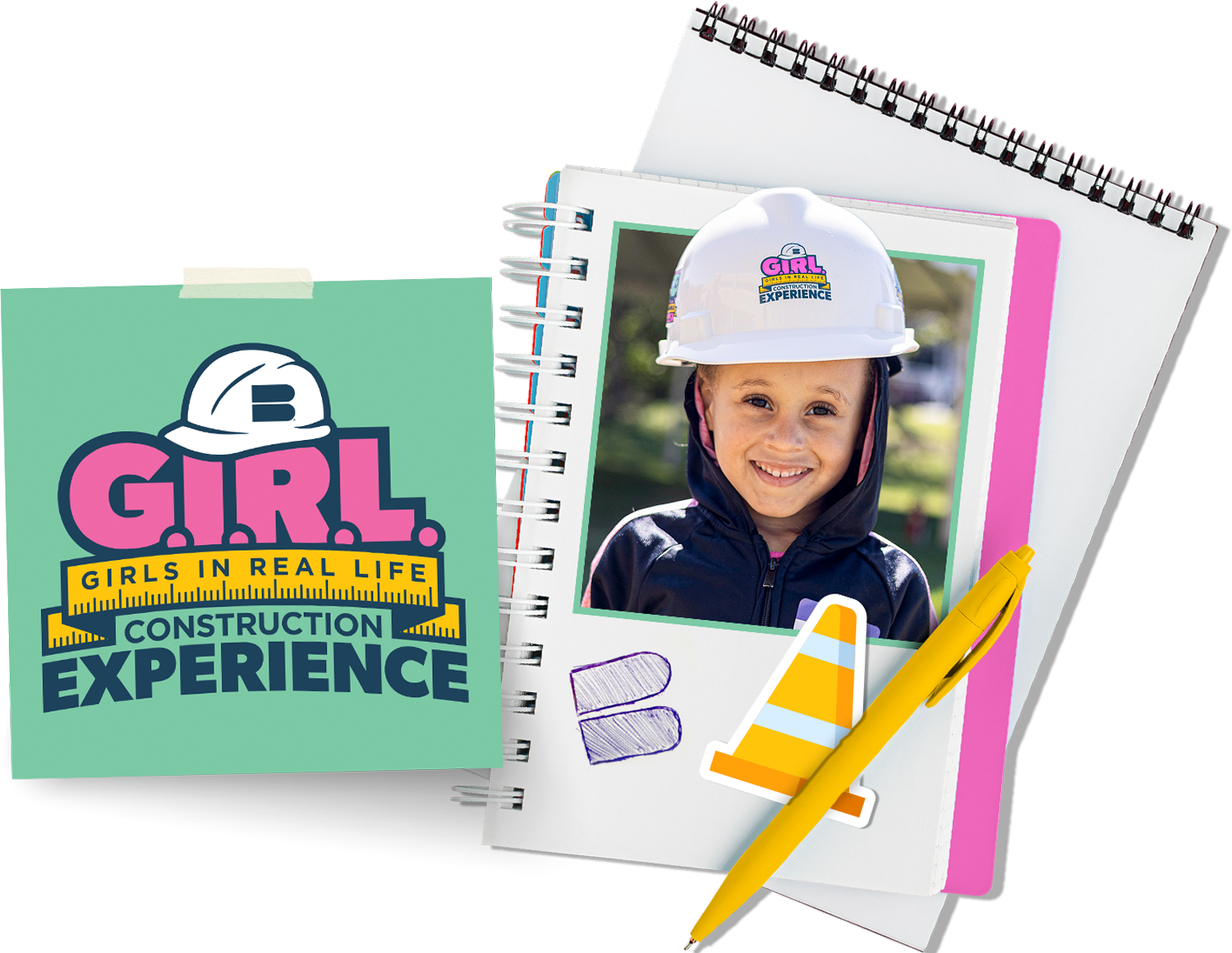 WAITLIST: Branch's G.I.R.L. Construction Experience Kid Registration 2024 Logo