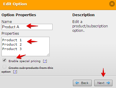 Adding drop down options on the products Image 1 Screenshot 20